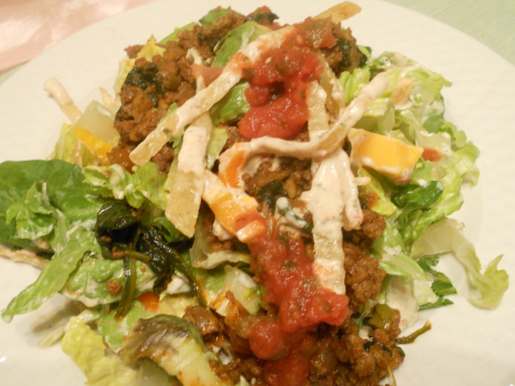 Tasty Taco Salad - Refreshing Friday Night Meal