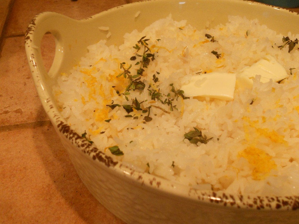 Orange and Thyme Basmatti Rice