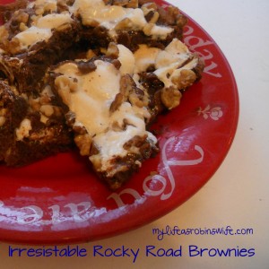 Irresistable Rocky Road Brownies