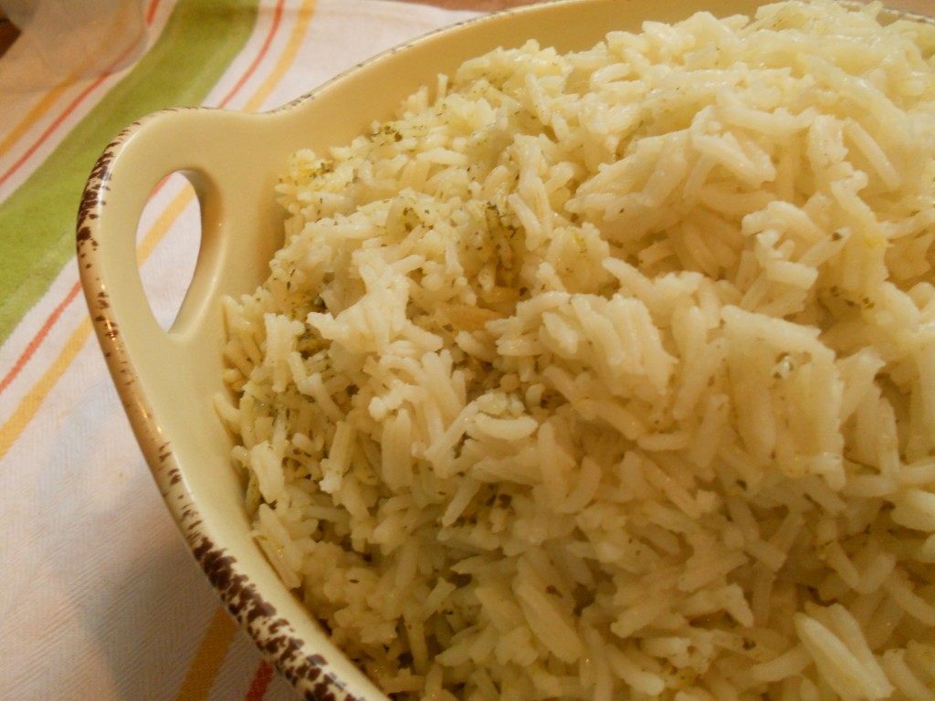 Lemon Cilantro Basmati Rice
