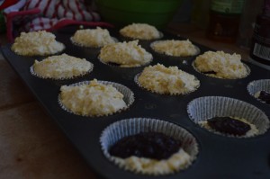 Sweet Corn and Berry Muffins by MyLifeAsRobinsWife.com