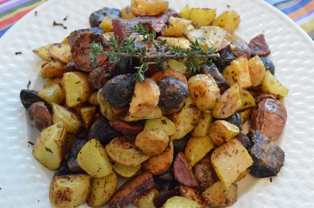 Oven Roasted Potatoes with Herbs and Lemon