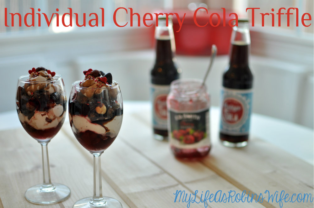 Individual Cherry Cola Triffles by My Life As Robin's Wife