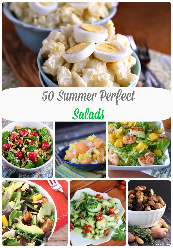 50 Perfect Summer Salads on MyLifeAsRobinsWife.com