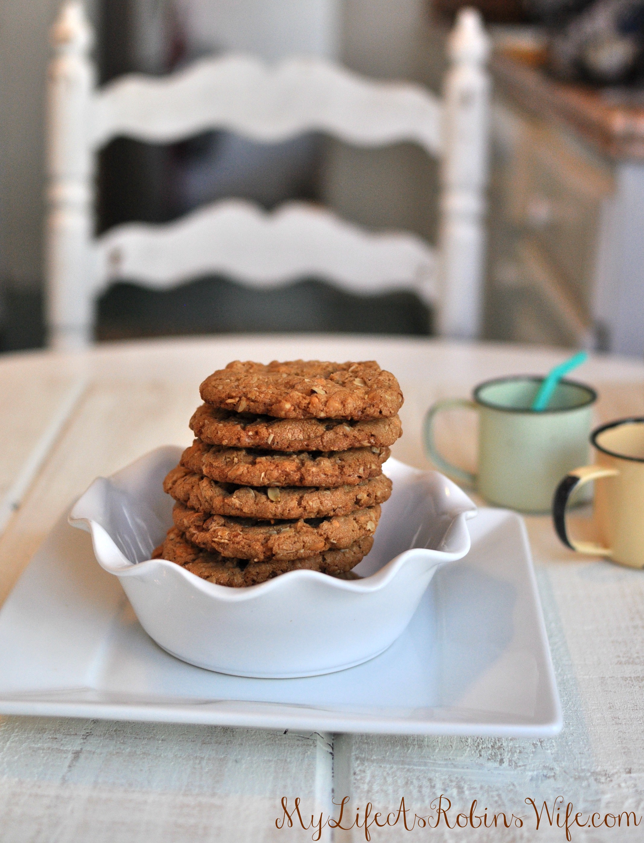 Butterscotch, Toffee and Oat Cookies on MyLifeAsRobinsWife.com