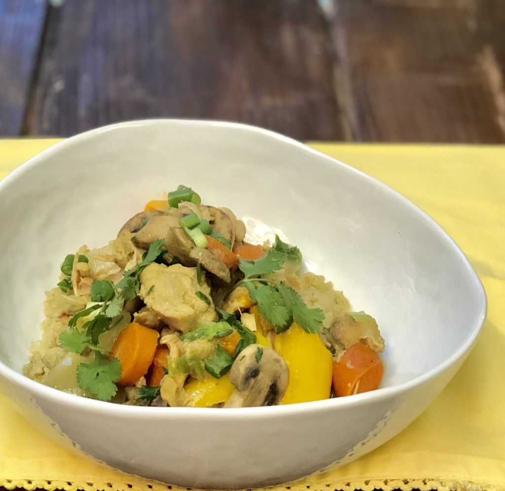 Green Curry Chicken and Veggies
