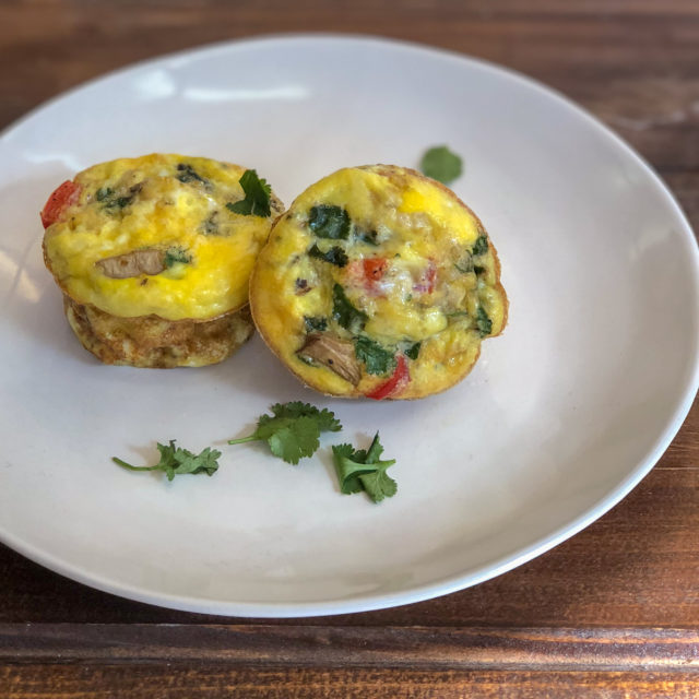 Sausage and Veggie Egg Muffins