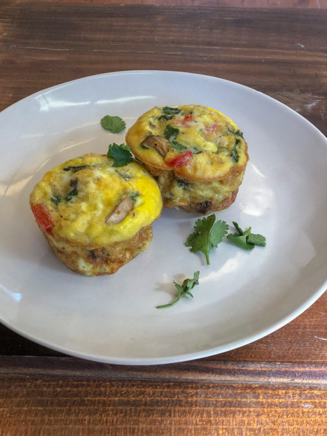 Sausage and Veggie Egg Muffins