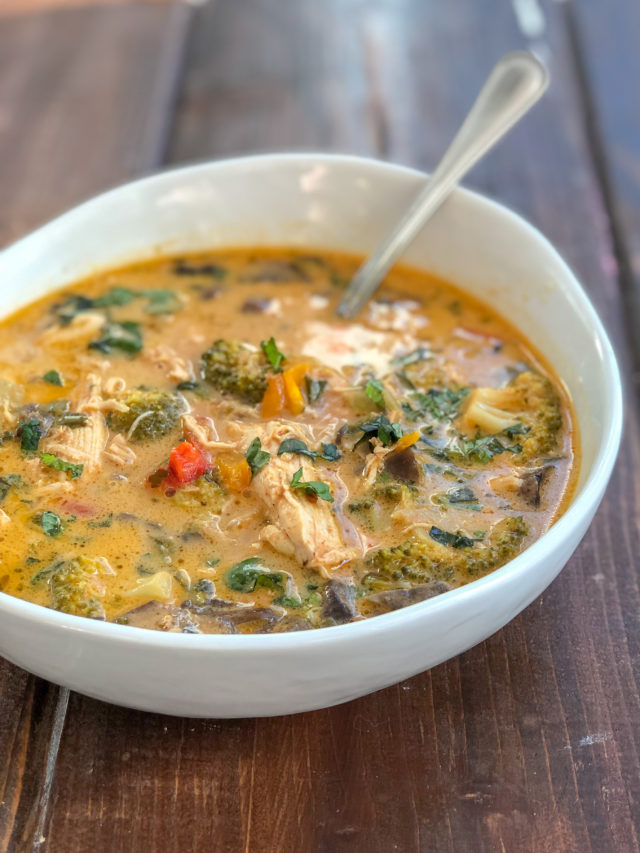 Best InstaPot Thai Chicken Soup